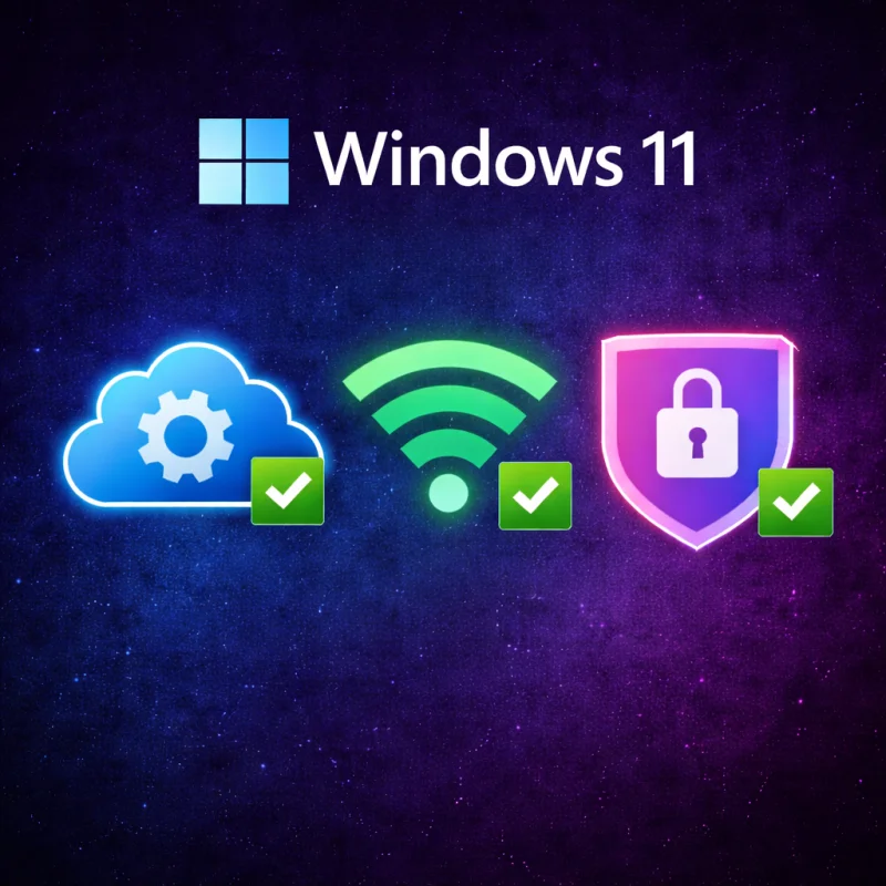 Neugeräte-Ersteinrichtung (Windows 11)